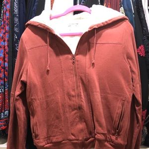 Chroma Sport sweatshirt rust colored
